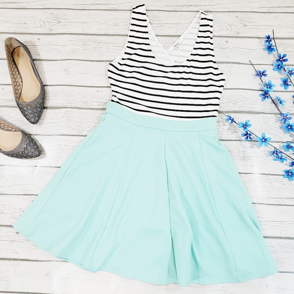 Fit and Flare papaya dress size medium